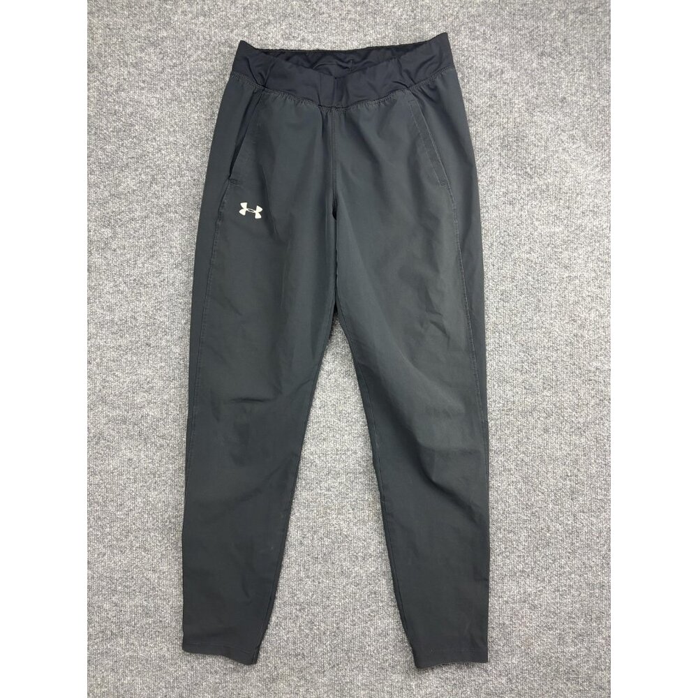 Under Armour Pants Womens Small Black UA Storm Golf Track Joggers Reflective‎